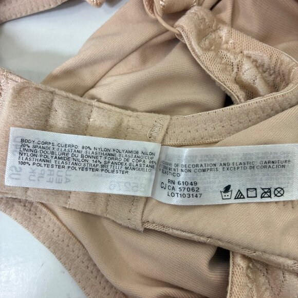 Wacoal Awareness No Underwire Bra Sand Beige Size 34D - Picture 7 of 7